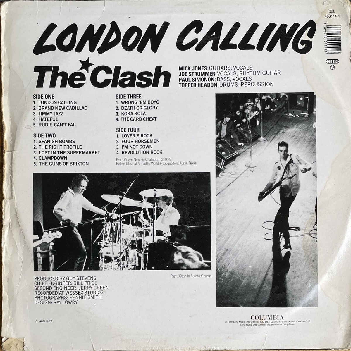 THE CLASH / London Calling | Oscillators Mercha