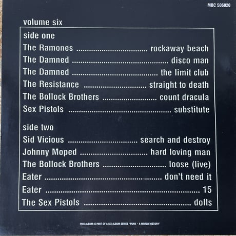 V.A. / Punk - A World History - Volume 6
