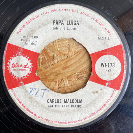CARLOS MALCOLM AND THE AFRO CARIBS / Bonanza Ska