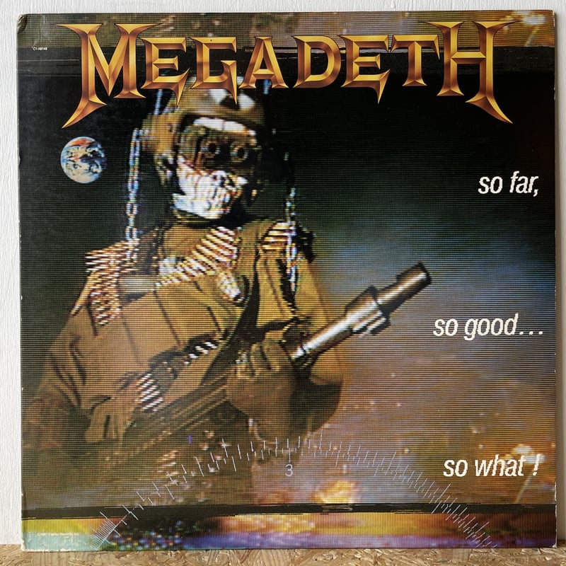 MEGADETH So Far So Good So What スラッシュメタル MEGADETH / So Far, So Good So What! | Oscill