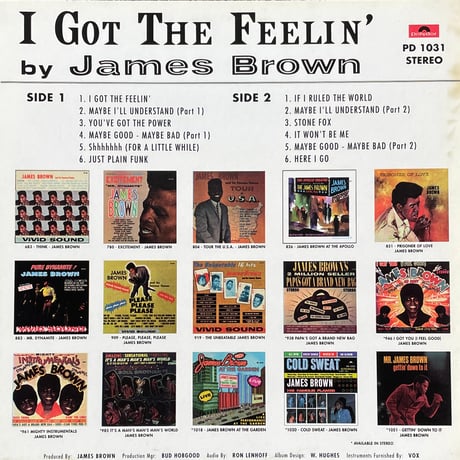 JAMES BROWN / I Got The Feelin'