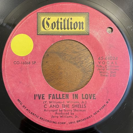 C AND THE SHELLS / I've Fallen In Love