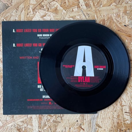 DYLAN / MARK RONSON / Most Likely You Go Your Way (And I'll Go Mine) Re-Version