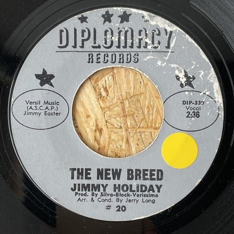 JIMMY HOLIDAY / The New Breed