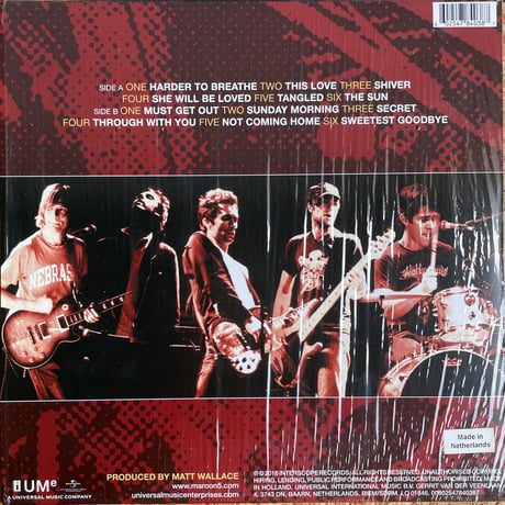 MAROON 5 / Songs About Jane