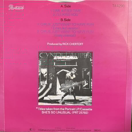 CYNDI LAUPER / Time After Time