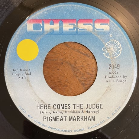PIGMEAT MARKHAM / Here Come the Judge