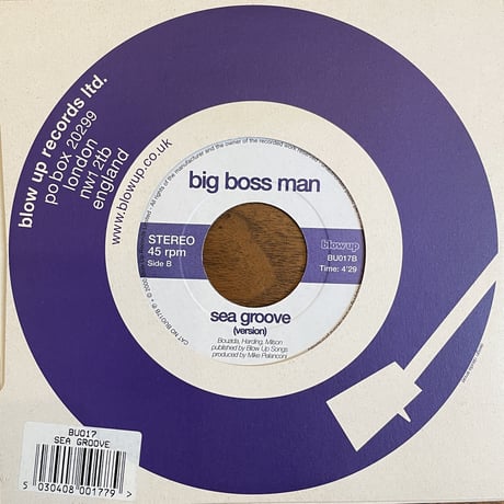 BIG BOSS MAN / Sea Groove