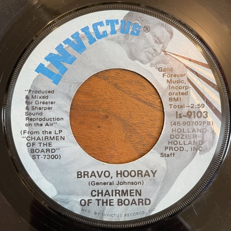 CHAIRMEN OF THE BOARD / Men Are Getting Scarce