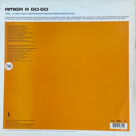 V.A. / Amiga A Go-Go Vol.1 Deutsch-Demokratische Rare Grooves