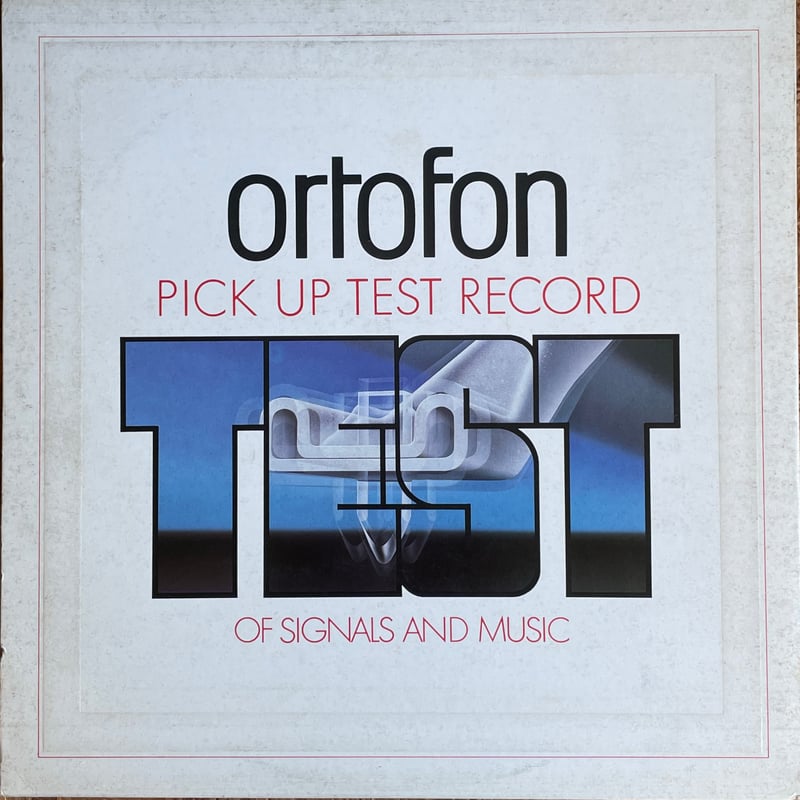 V.A. / Ortofon Pick Up Test Record - Test Of Si