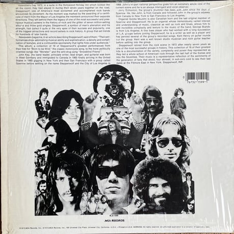 STEPPENWOLF / 16 Greatest Hits