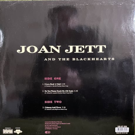 JOAN JETT / I love Rock'n Roll