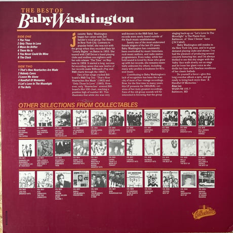 BABY WASHINGTON / The Best Of