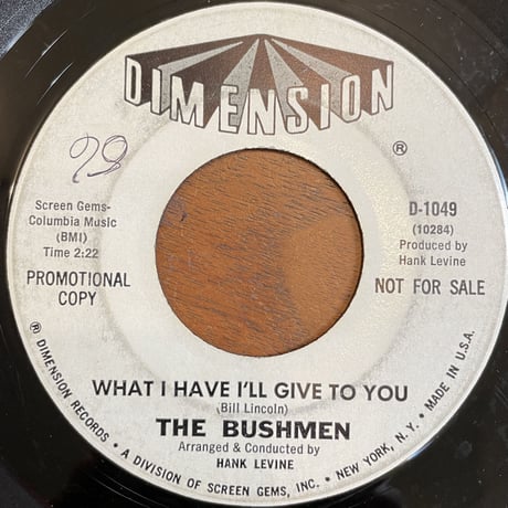 THE BUSHMEN / Baby
