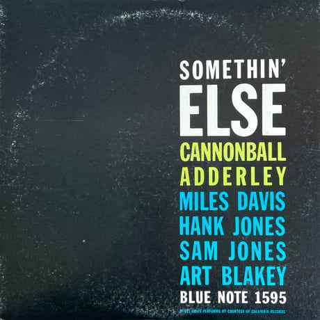 CANNONBALL ADDERLEY / Somethin' Else