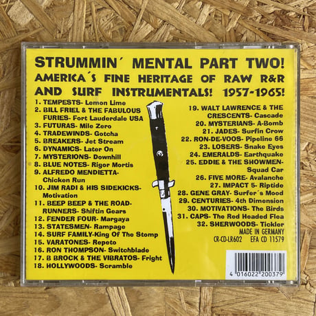 V.A. / Strummin Mental Part Two! (Raw,Crude, Instrumental R&R! 1957-65)