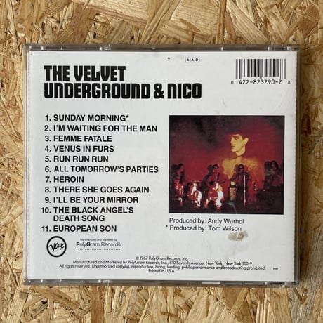 THE VELVET UNDERGROUND & NICO / The Velvet Underground & Nico