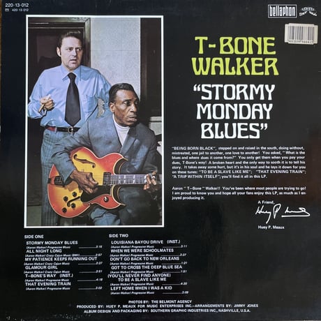 T-BONE WALKER / Stormy Monday Blues