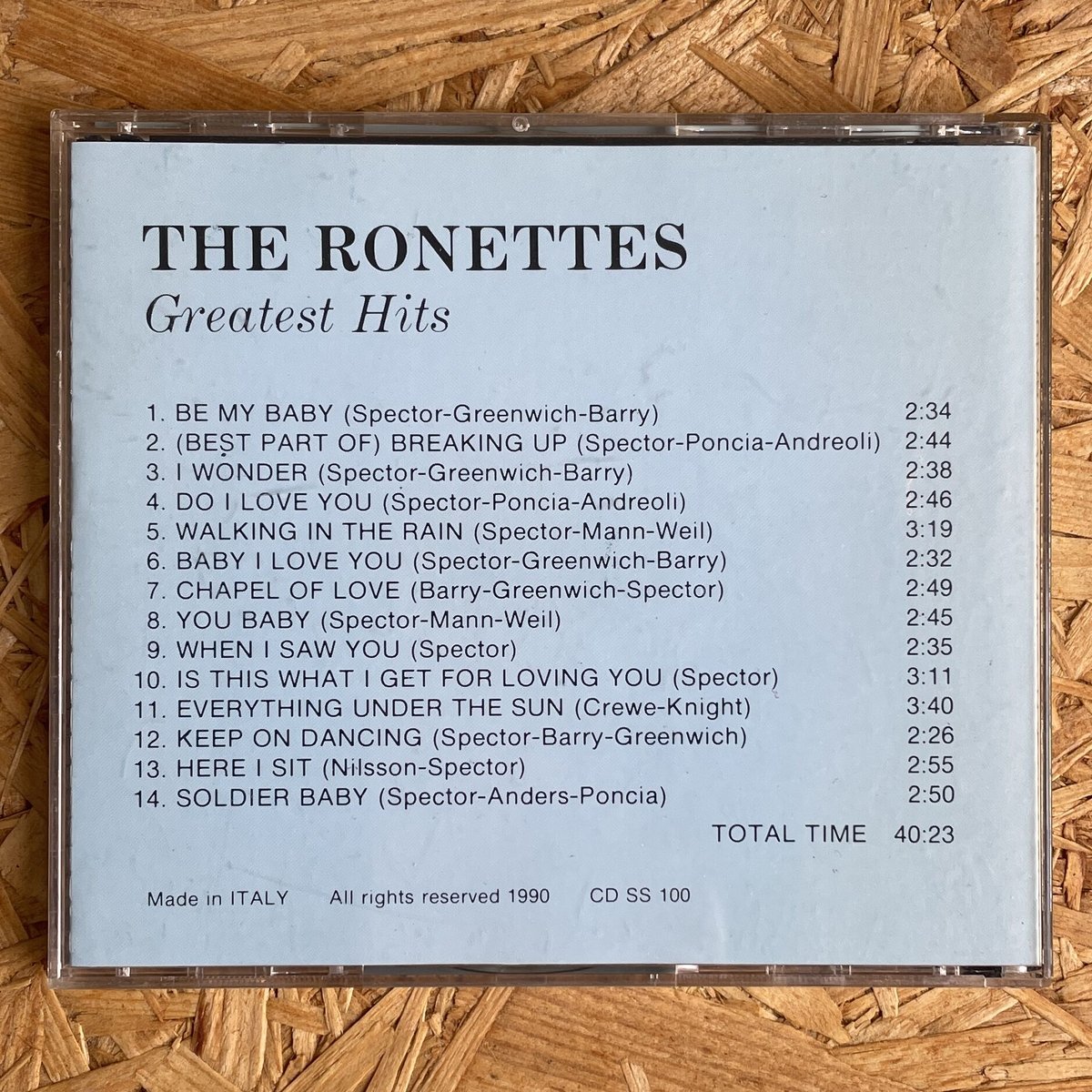 THE RONETTES / Greatest Hits | Oscillators Merc
