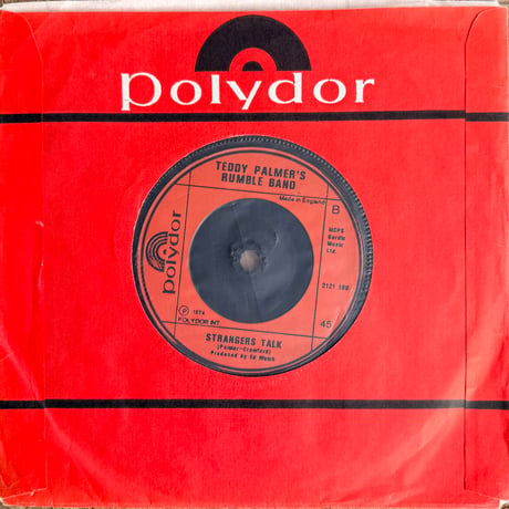 TEDDY PALMER'S RUMBLE BANND / (Let Me Be Your) Teddy Bear / Strangers Talk