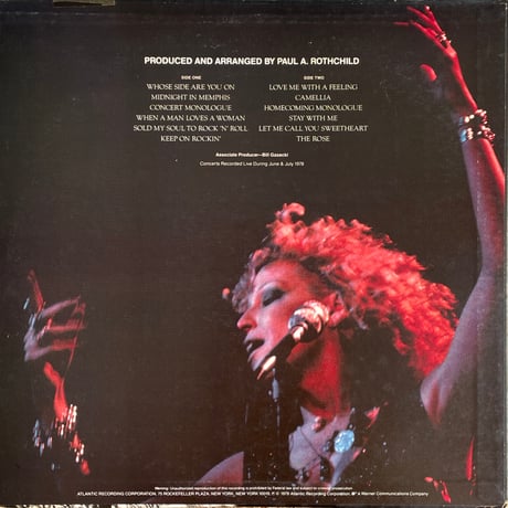 BETTE MIDLER / The Rose - The Original Soundtrack Recording