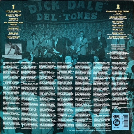 DICK DALE / King Of The Surf Guitar - The Best Of Dick Dale & The Del-Tones