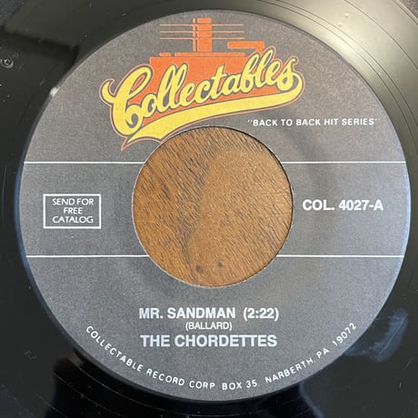 THE CHORDETTES / Lollipop / Mr. Sandman