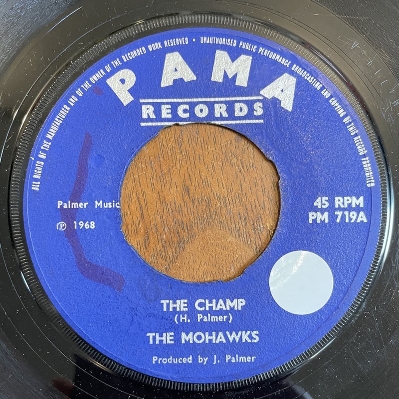 THE MOHAWKS / The Champ | Oscillators Merchandi