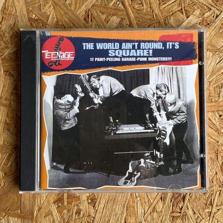 V.A. / The World Ain't Round, It's Square! (17 Paint-Peeling Garage-Punk Monsters!!!)