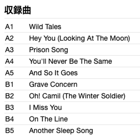 GRAHAM NASH / Wild Tales