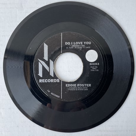 EDDIE FOSTER / Do I Love You