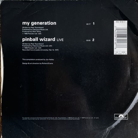 THE WHO / My Generation