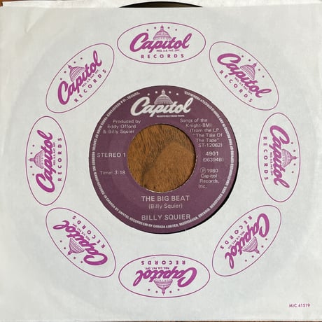BILLY SQUIER / The Big Beat