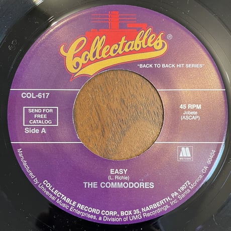 THE COMMODORES / Easy