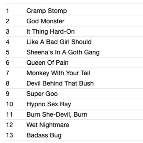 THE CRAMPS / Big Beat From Badsville