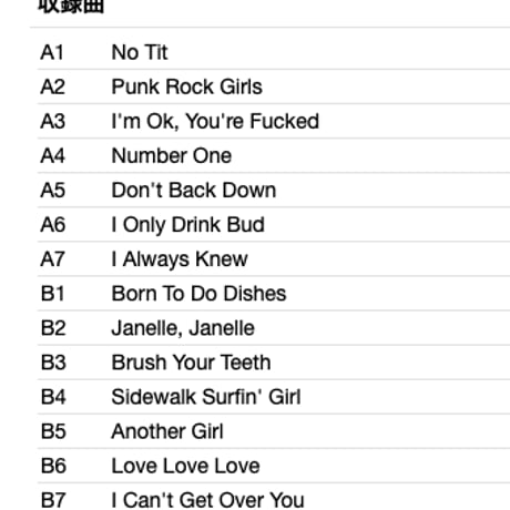 THE QUEERS / Don't Back Down