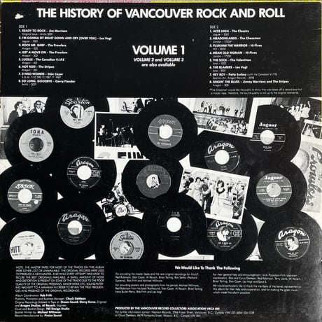 V.A. / The History Of Vancouver Rock And Roll Volume 1
