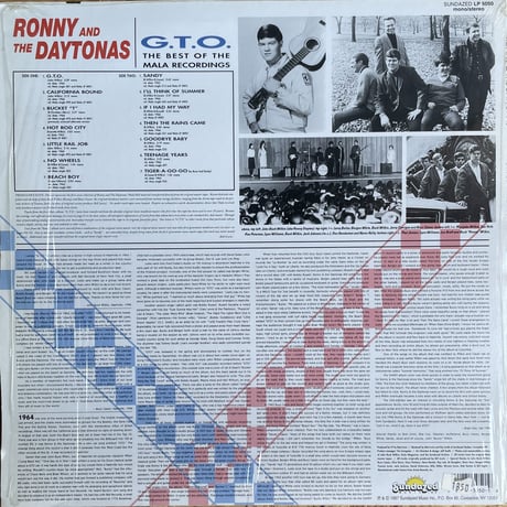 RONNY AND THE DAYTONAS / G.T.O. / Best Of The Mala Recordings