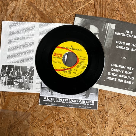 AL'S UNTOUCHABLES / Guts In The Garage EP