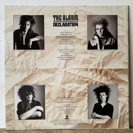 THE ALARM / Declaration