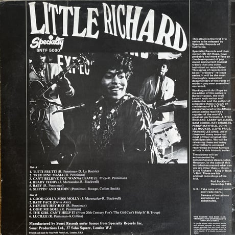 LITTLE RICHARD / All Time Hits