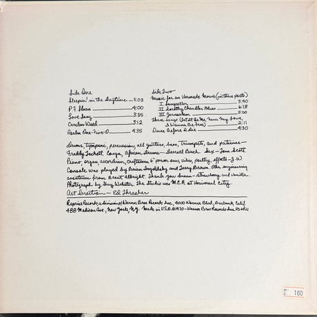 JIMMY L. WEBB / Words And Music