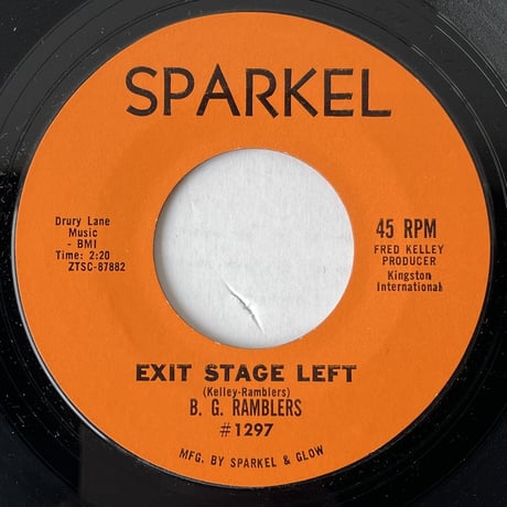 B.G. RAMBLERS / Exit Stage Left