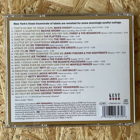V.A. / Manhattan Soul (Scepter, Wand And Musicor)