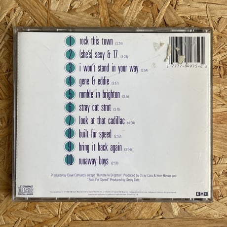 STRAY CATS / The Best Of Stray Cats - Rock This Town