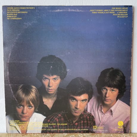 TALKING HEADS / Talking Heads '77