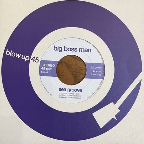 BIG BOSS MAN / Sea Groove