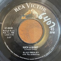 ELVIS PRESLEY / Such A Night