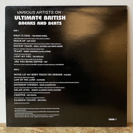 V.A. / Ultimate British Breaks And Beatz